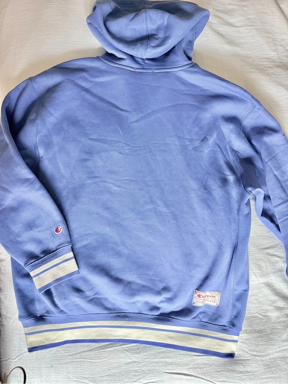 Champion’s Mens Fleece Snap Hoodie and Jogger Sweat set 2XL Blue